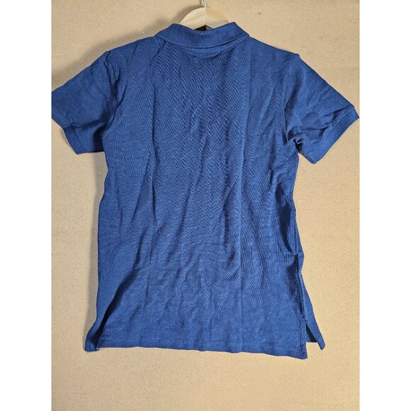 NWT LOT OF 2 The Children Place Boy Polo School Uniform Shirt Size 10/12 - Blue - Picture 6 of 8